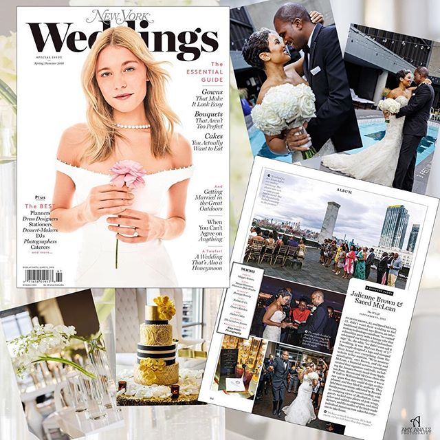 So excited to have featured in @nymag Wedding issue on stands now!! Page 82!! :)