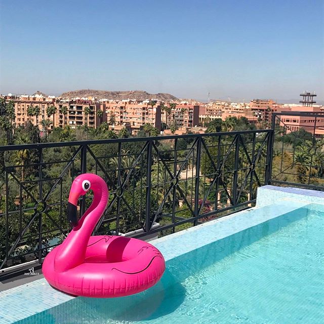 For the past 12 days we've been on the go trying to soak up every moment in each country. Today as we arrived in Marrakech we looked at each other like . We are exhausted! So instead of hitting the streets we decided to truly just 'vacation' by enjoying sitting still by the pool. It could not be more perfect! ? cc: @veromgo