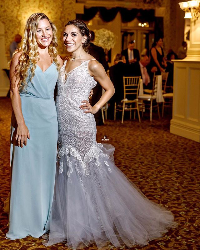 That moment when @misshayleypaige designs your dream gown but also attends your wedding.  cc: @brittanyhaas