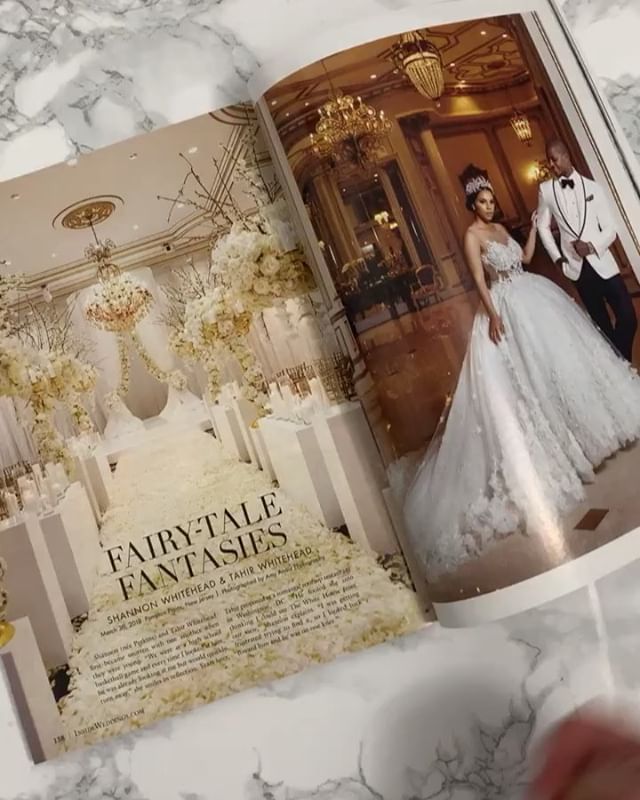 What better way to end the year then with a 10 pages in @insideweddings  Kudos to the amazing team that helped execute this amazing wedding!! ? Planning @elleaudreynewyork Florals @makiniregaldesigns Photo @amyanaizphoto Video @andreysolofilms Bridal Stylist @vaingloriousbrides Makeup @missangiemar Hair @sm_haircouture Rentals @glampartyrentals @evolutioneventrentals Linens @thefinishingtouchny Drapes: @perezevents Cake @jadorecakes Stationery @paperedwonders @hananpaikinstationery Gowns @kleinfeldbridal @randyfenoli @galialahav Headpiece @bridalstylesboutique Dance floor @gotoshout DJ @pulsesounds Venue @thelegacycastle